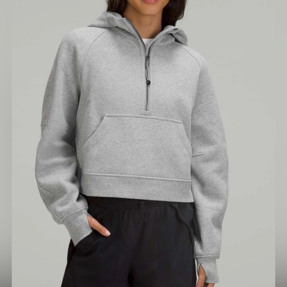Lululemon Grey Scuba Sweatshirt